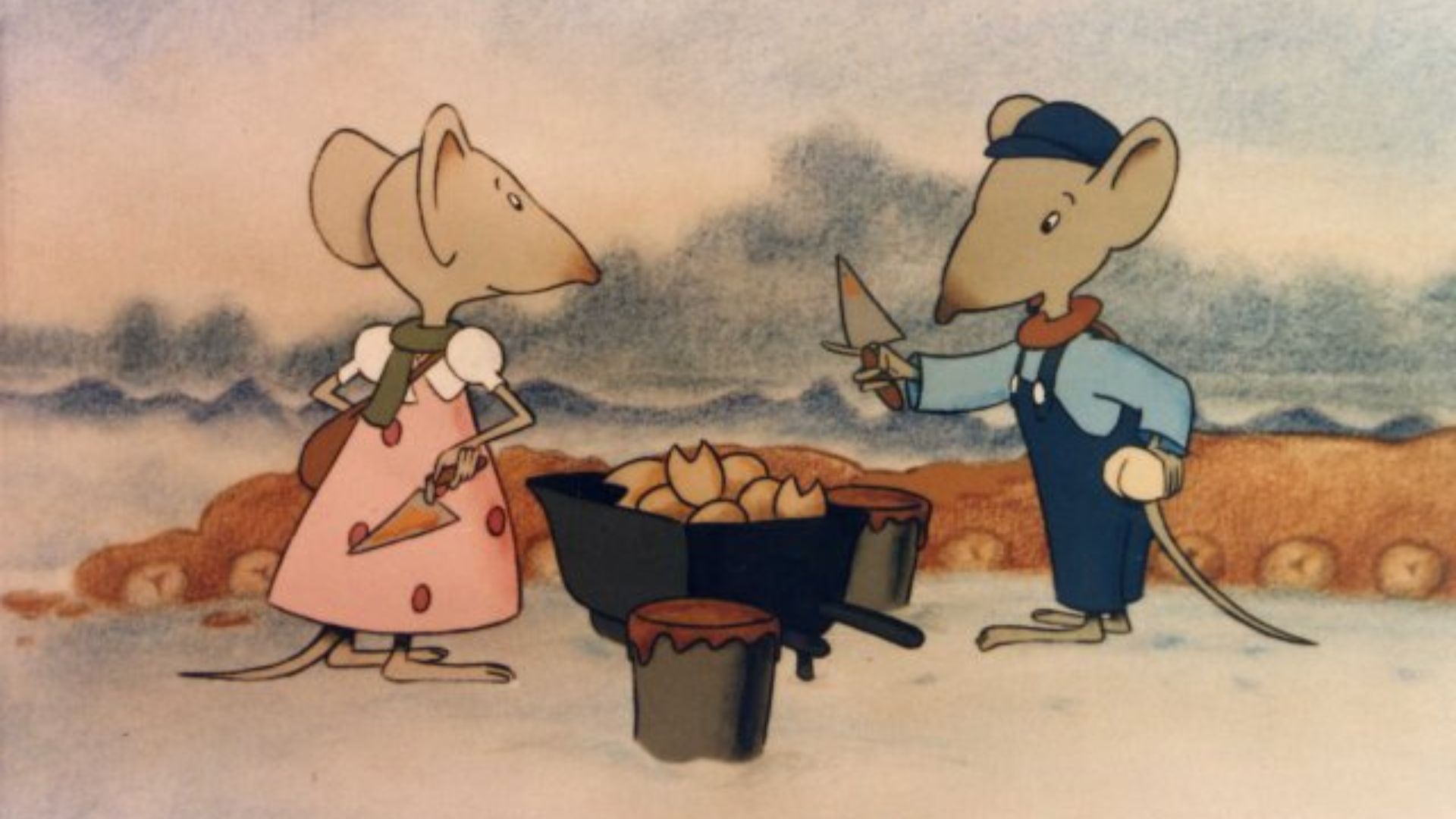 Image extraite du film "La souris du Père Noël"
