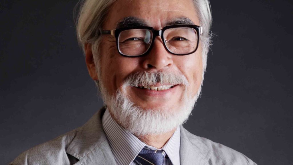 Portrait de Hayao Miyazaki