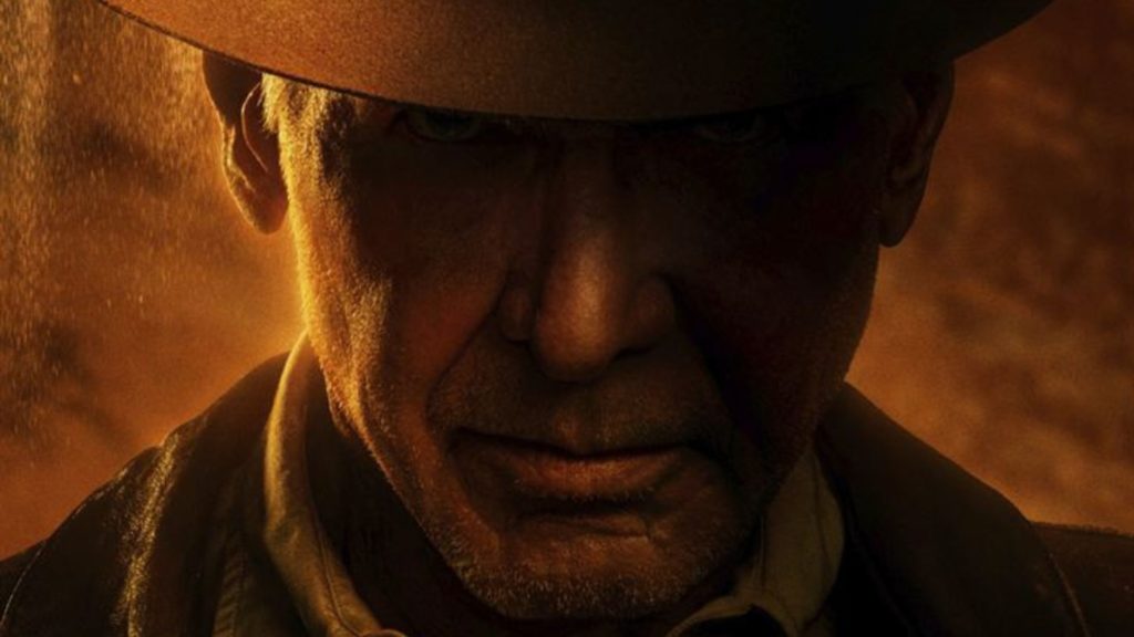 Affiche officielle du film "Indiana Jones et le cadran de la destinée"