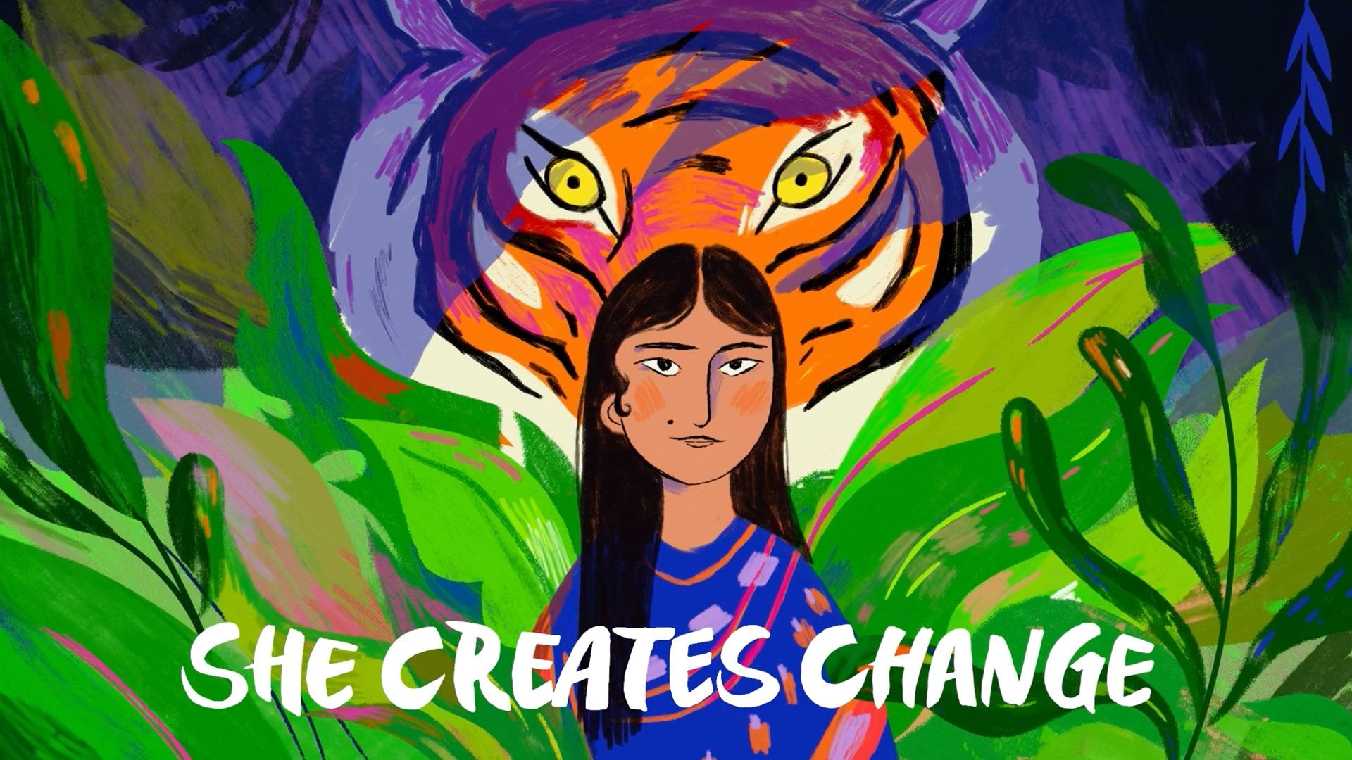 Image extraite du programme "She Creates Change"