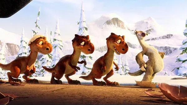 Image extraite du film "L'Âge de glace 3 : Le Temps des dinosaures"