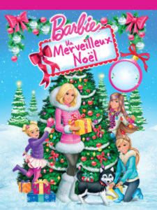 affiche du film Barbie : un merveilleux Noël