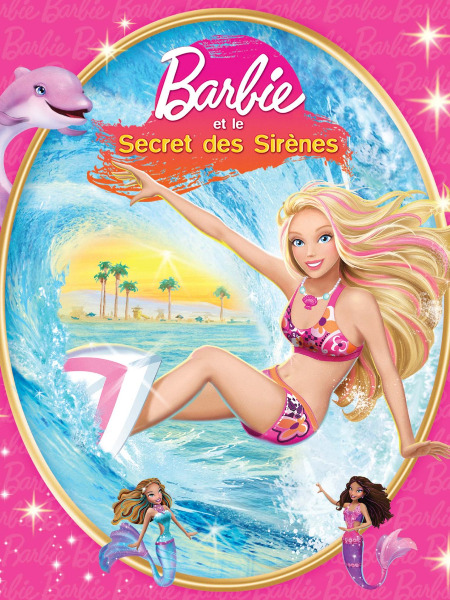 affiche du film Barbie et le secret des sirènes