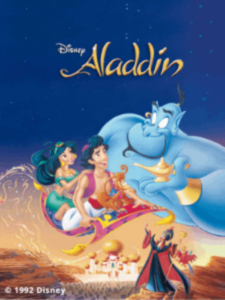 affiche du film Aladdin (disney)