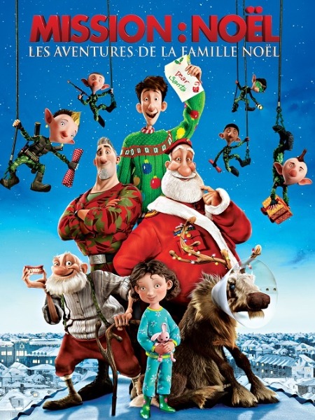 affiche du film Mission : Noël - Les aventures de la famille Noël