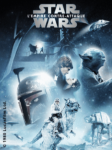 affiche du film Star Wars : Episode V - L'Empire contre-attaque (disney)